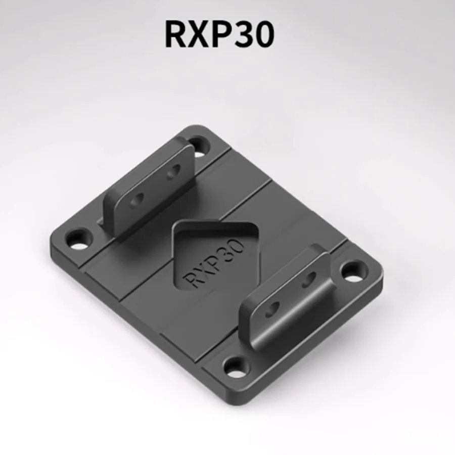 QRXQ linear synchronous belt module slide table guide rail foot connector mobile worktable fixed block base
