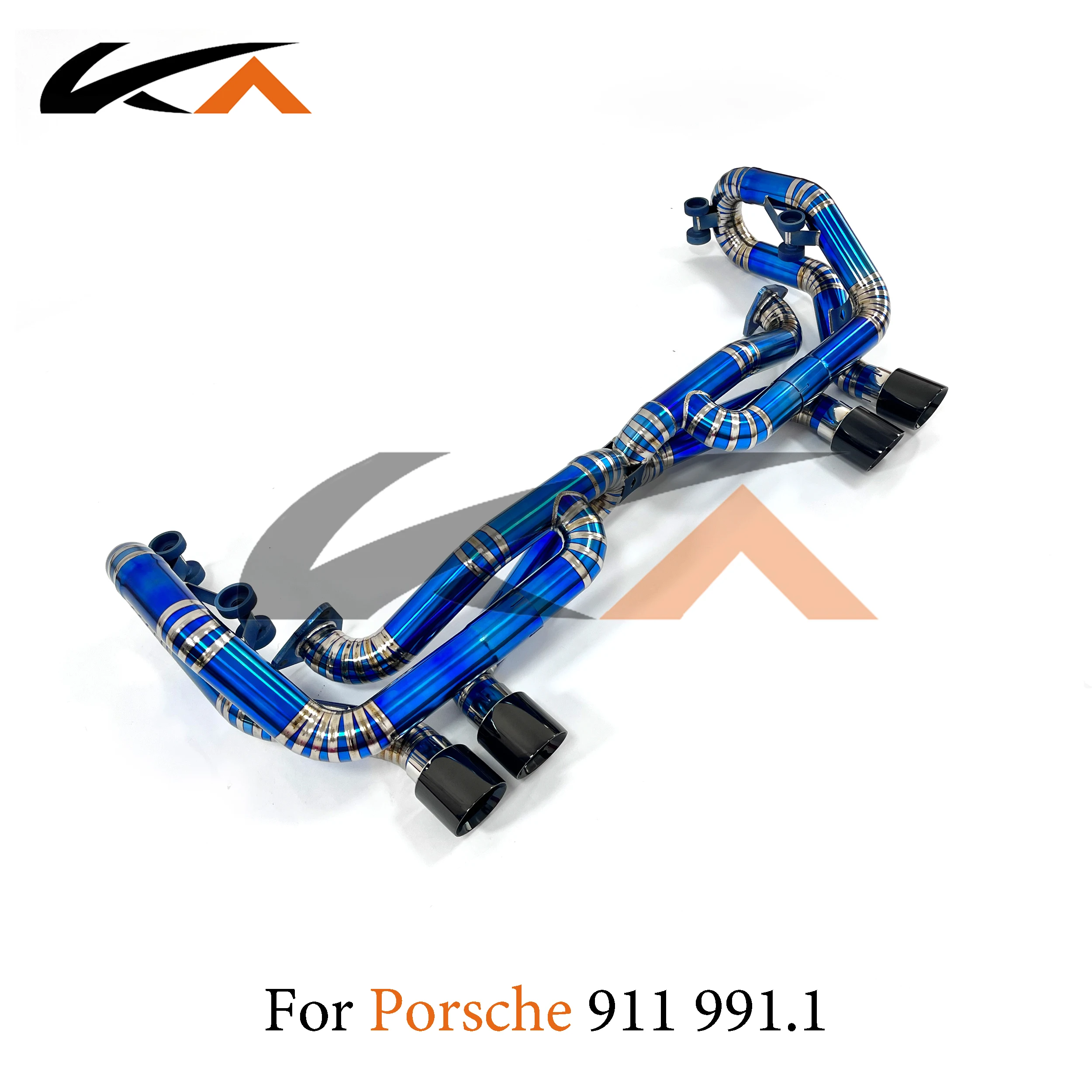 

KA Tuning Titanium Alloy Exhaust System Catback for Porsche 911 991.1 3.4 Rear Section High-Performance With Straight Pipe