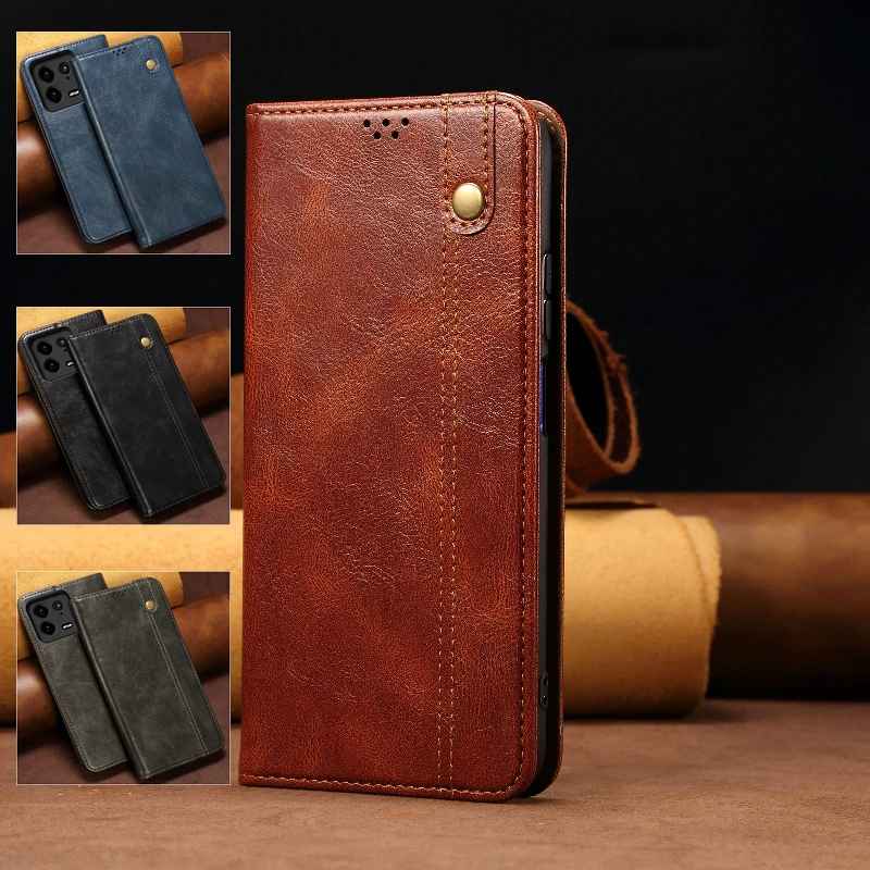 Fashion Flip Case Phone Cover For Xiaomi 13 Ultra 12S 12T 11T 10T Pro 10S 10 Youth 5G Leather Magnetic Wallet Cards Phone Case