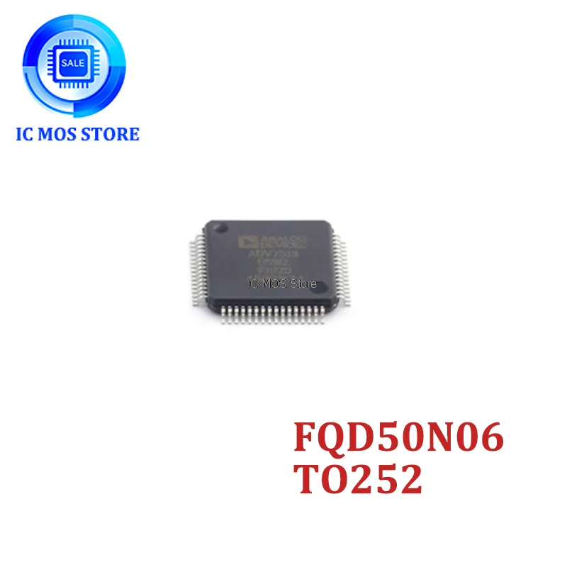 

1/10/100PCS FQD50N06 N-Channel MOSFET Transistor 50N06 50A 60V TO252