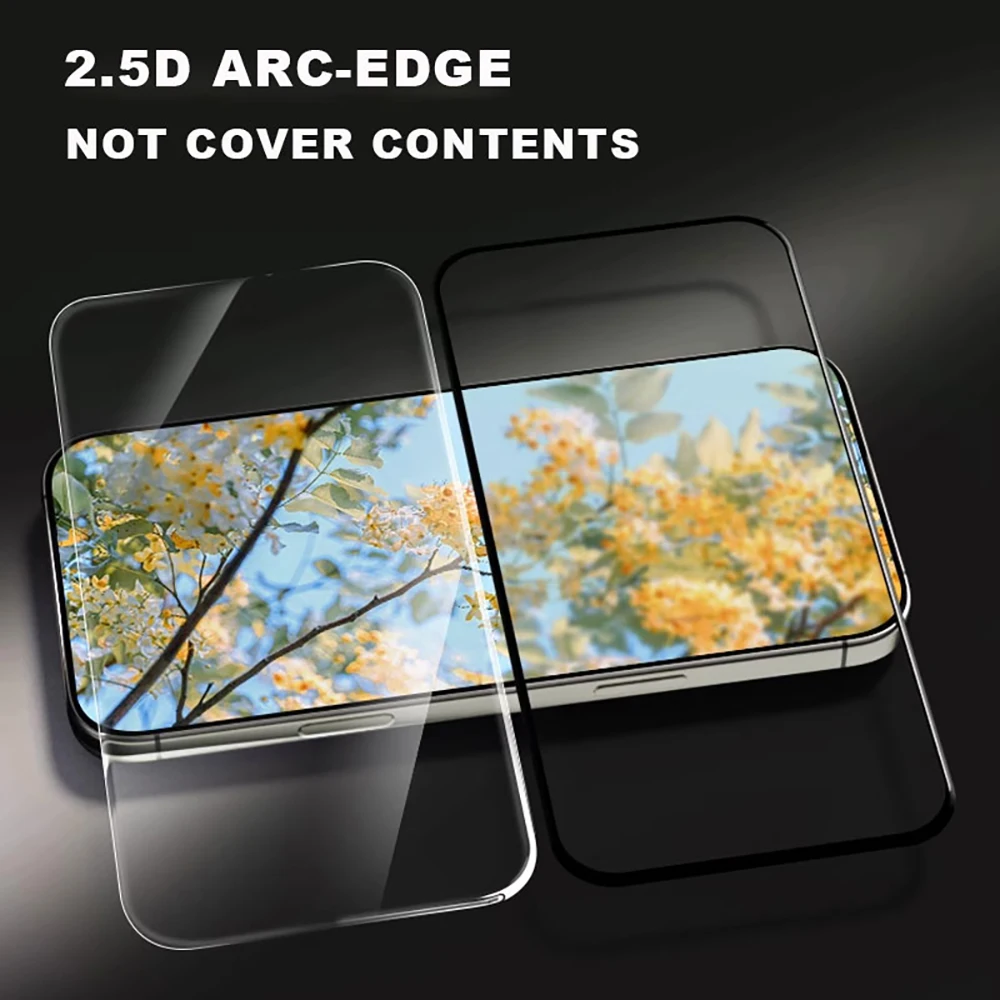 2pc Kristall Klar Gehärtetes Glas Screen Protector Für Xiaomi POCO F7 Volle Abdeckung Anti Shatter Schutz Glas – Detail 2
