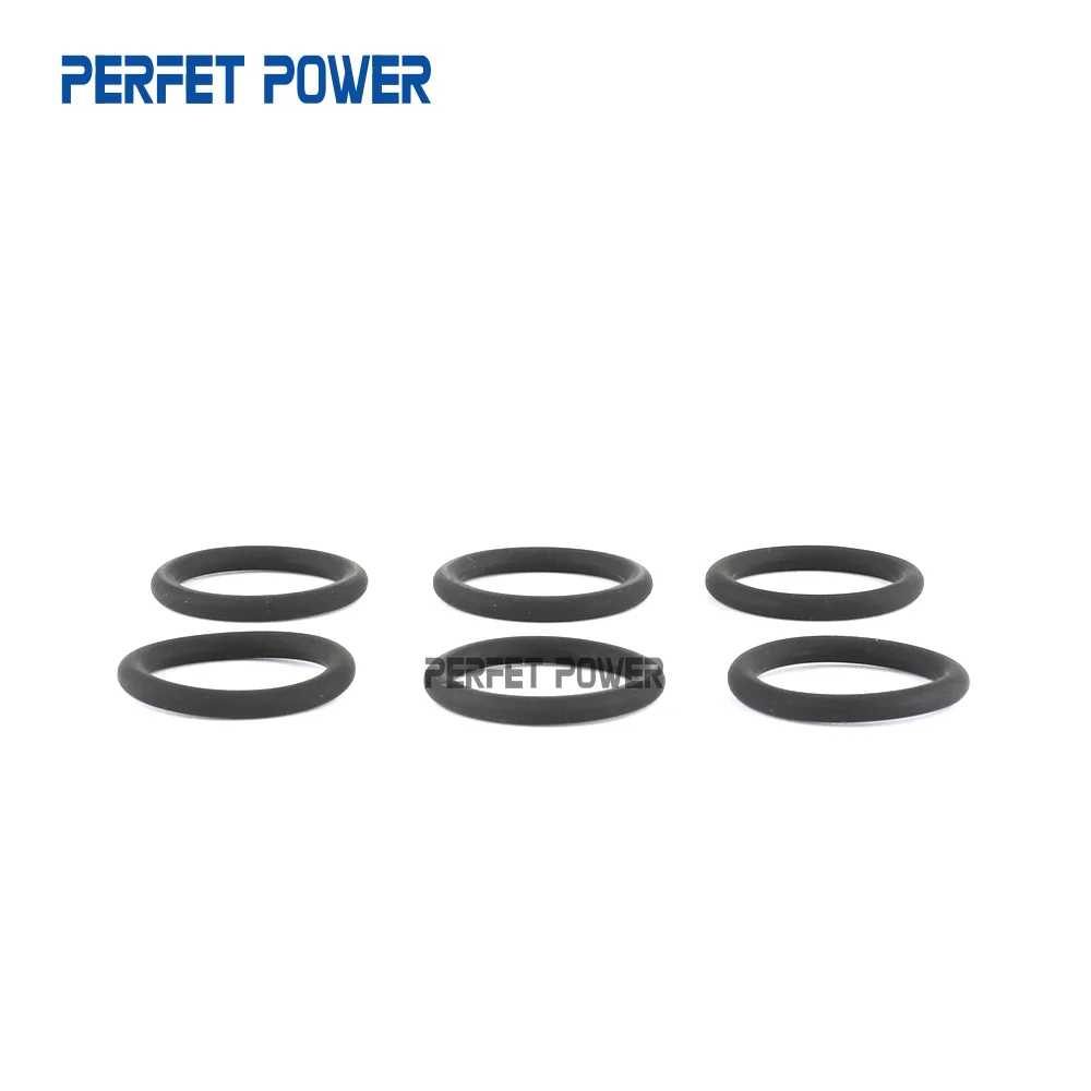 6pcs/bag F00RJ01605, F 00R J01 605 Repair Kit for Fuel Injector O-ring Size: 3mm*18.6mm*24.6mm