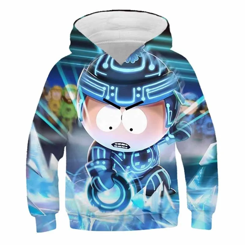 2024 Autumn Casual Hoodie South Park Wolf Brother Dog Brother Stan Kenneth MultiPattern Animation Personalized Hooded Sweatshirt