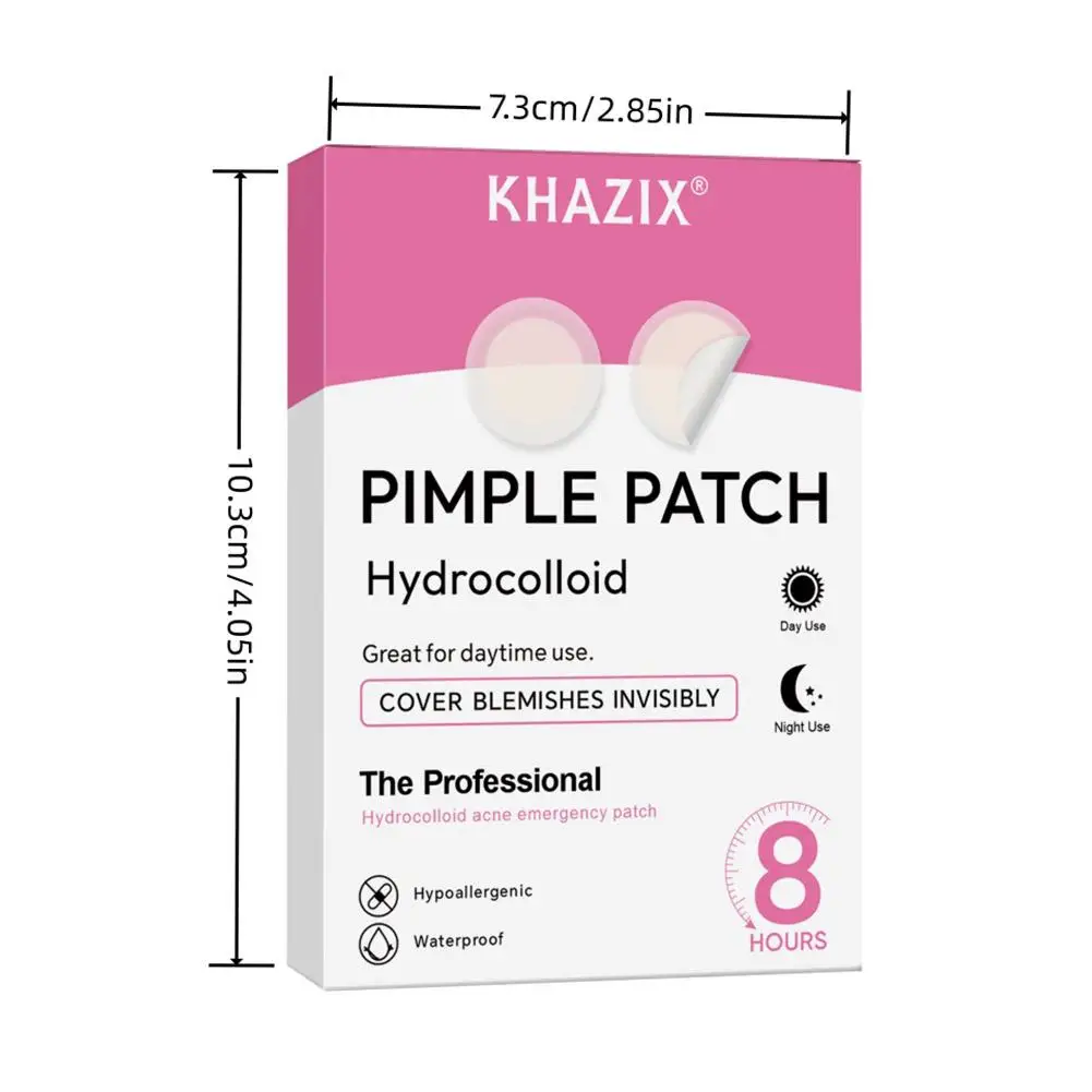 بقع حب الشباب المختلطة الغروانية المائية غير مرئية المخفي سعة كبيرة تنفس التصحيح حب الشباب غطاء بقع العناية بالبشرة #6