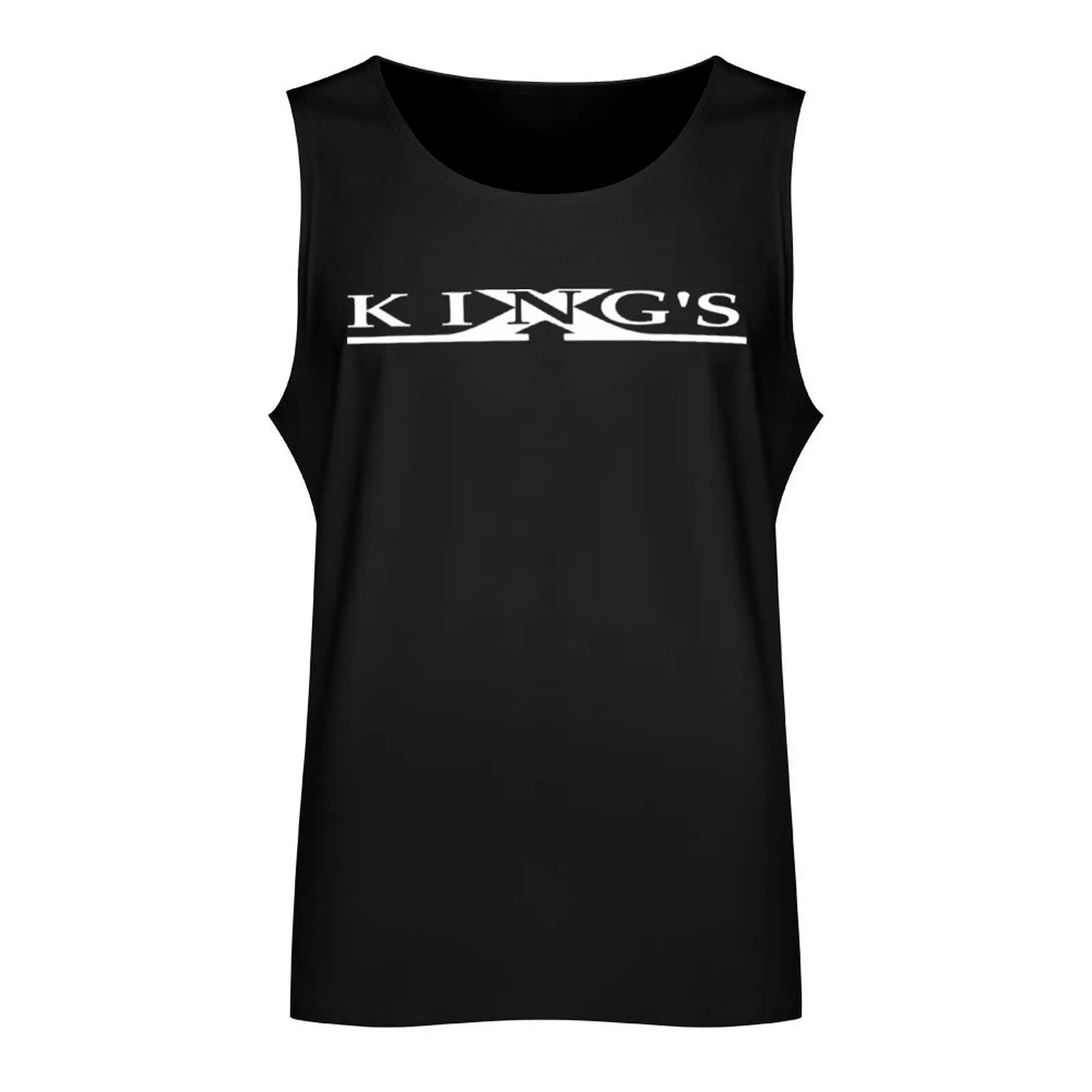 BEST SELLER - Kings X Logo Merchandise Essential Tank Top t-shirt Men's Top summer cute tops gym