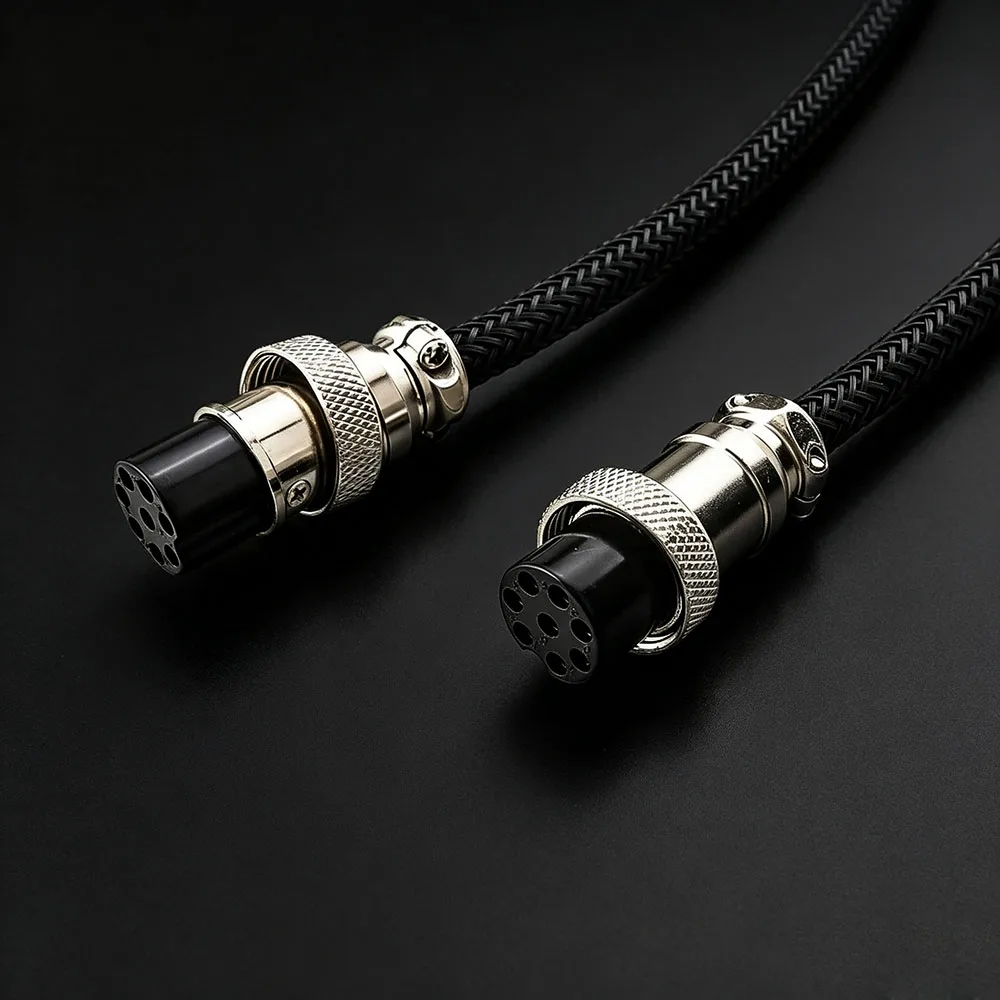 8 Pin Female to 8 Pin Female Aviation Microphone Mic Cable for Kenwood Transceiver MC-60 MC-60A MC-90 TS-2000 TS-570S