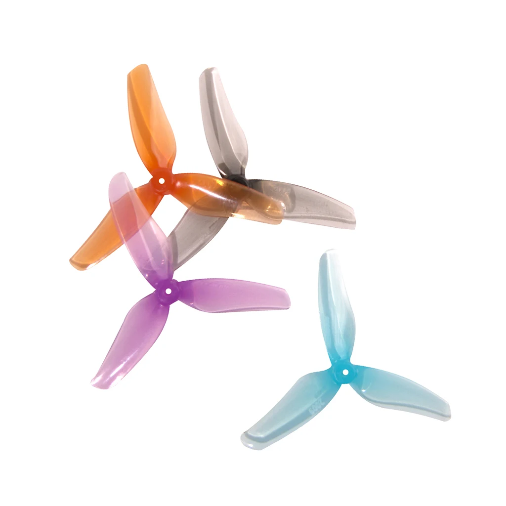 20Pairs Gemfan Hurricane 2009 2X0.9 51mm 3-Blade PC Propeller 1.5MM Hole for FPV Freestyle 2inch Micro Indoor RC FPV Drones