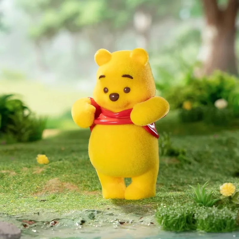 くまのプーさん ブラインドボックス ハッピーアワー シリーズ ブラインドボックス ベア パフ キュート ミステリアス オーナメント 誕生日 クリスマス サプライズ ギフト 女性向け