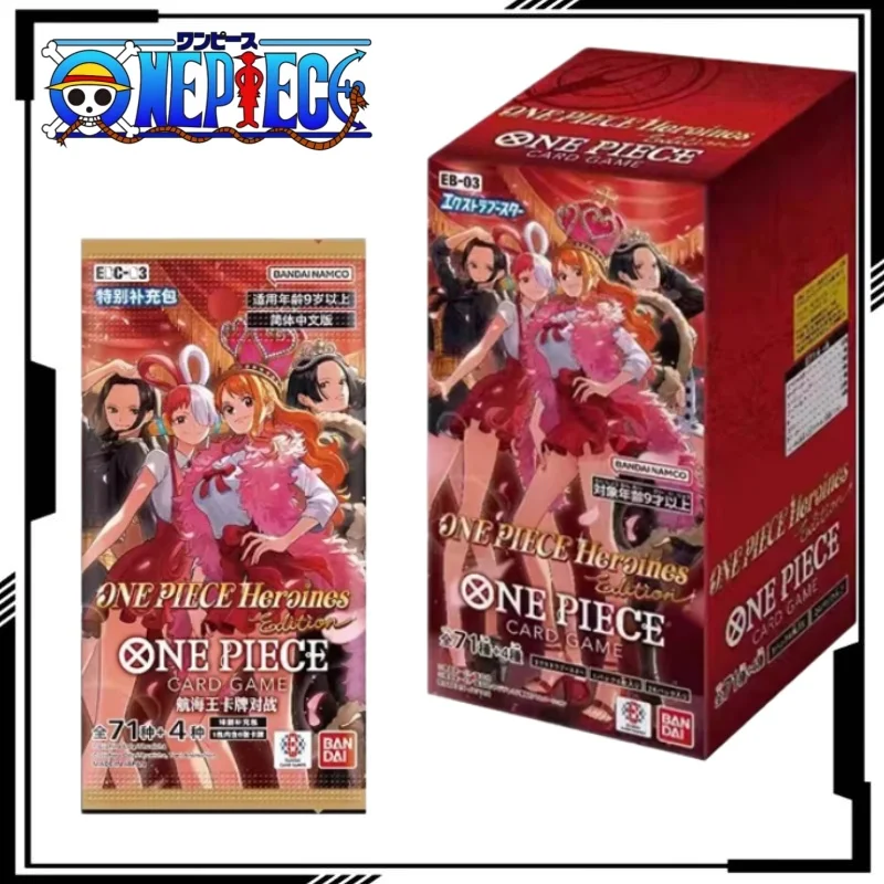 

ONE PIECE EB-03 Female Character Expansion Pack Japanese Version Cartoon Nami Collectible Card TCS Battle Card Anime Merchandise