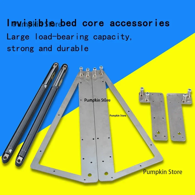 Invisible Bed Wall Bed Hardware Accessories Hydraulic Hinge Kit Custom Folding Wall Cabinet Hydraulic Lever for 0.9M-2M Bed