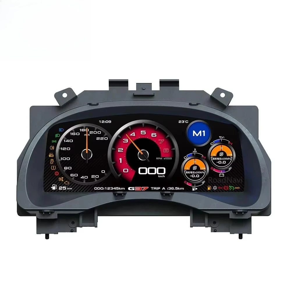 

RoadNavi Car Dashboard Instrument Digital Speedometer for Infiniti G25 G35 G37 2008-2012