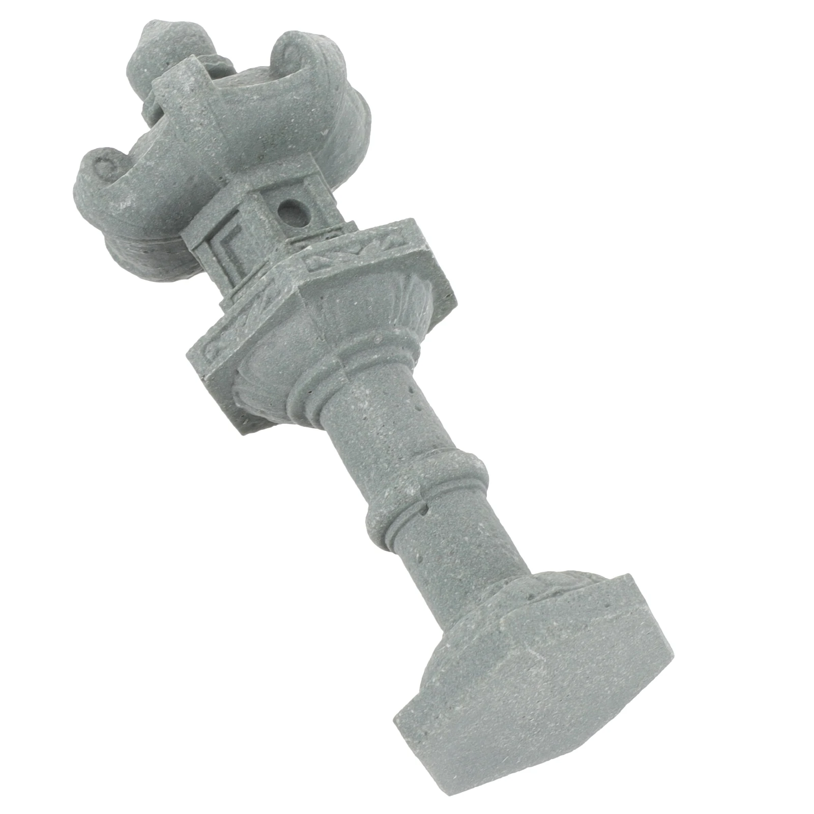 

Stone Lantern Ornaments Statue Decor Mini Garden Accessories Durable Realistic Design Outdoor Indoor Decoration Simple