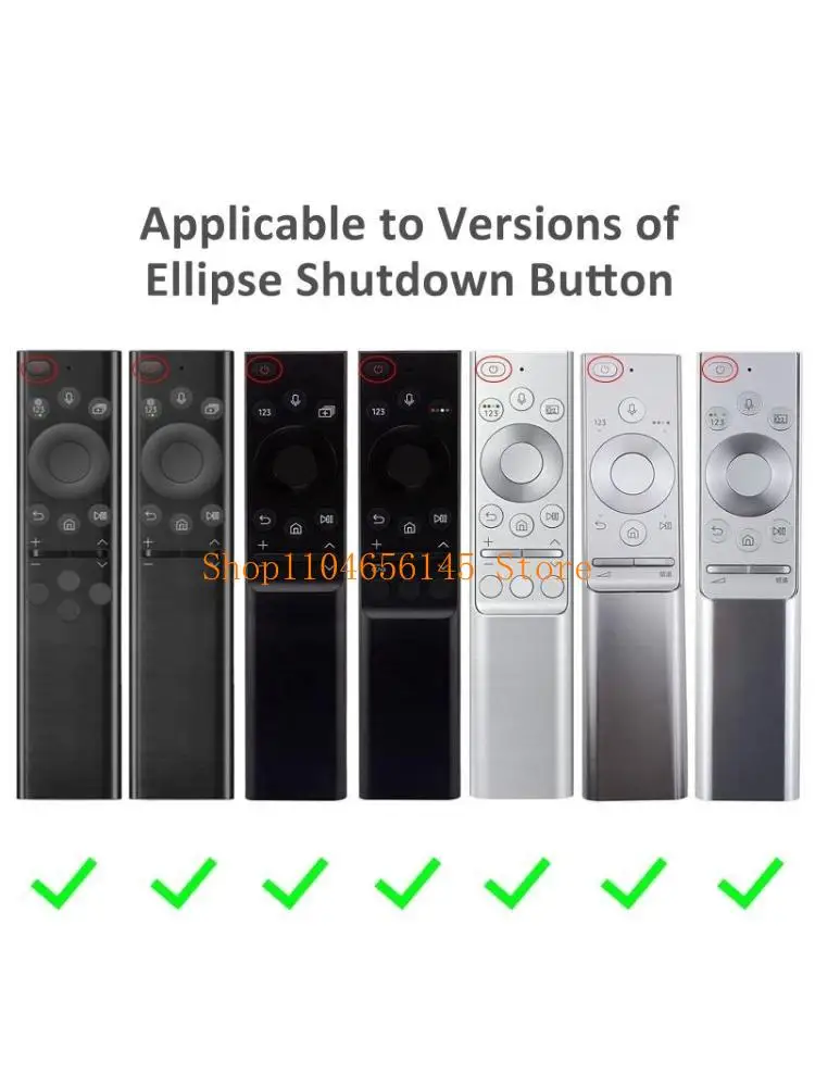 

5asd For SamsungBN59TV Remote Non-slip Case Silicone for Shell Impact-proof Sleev