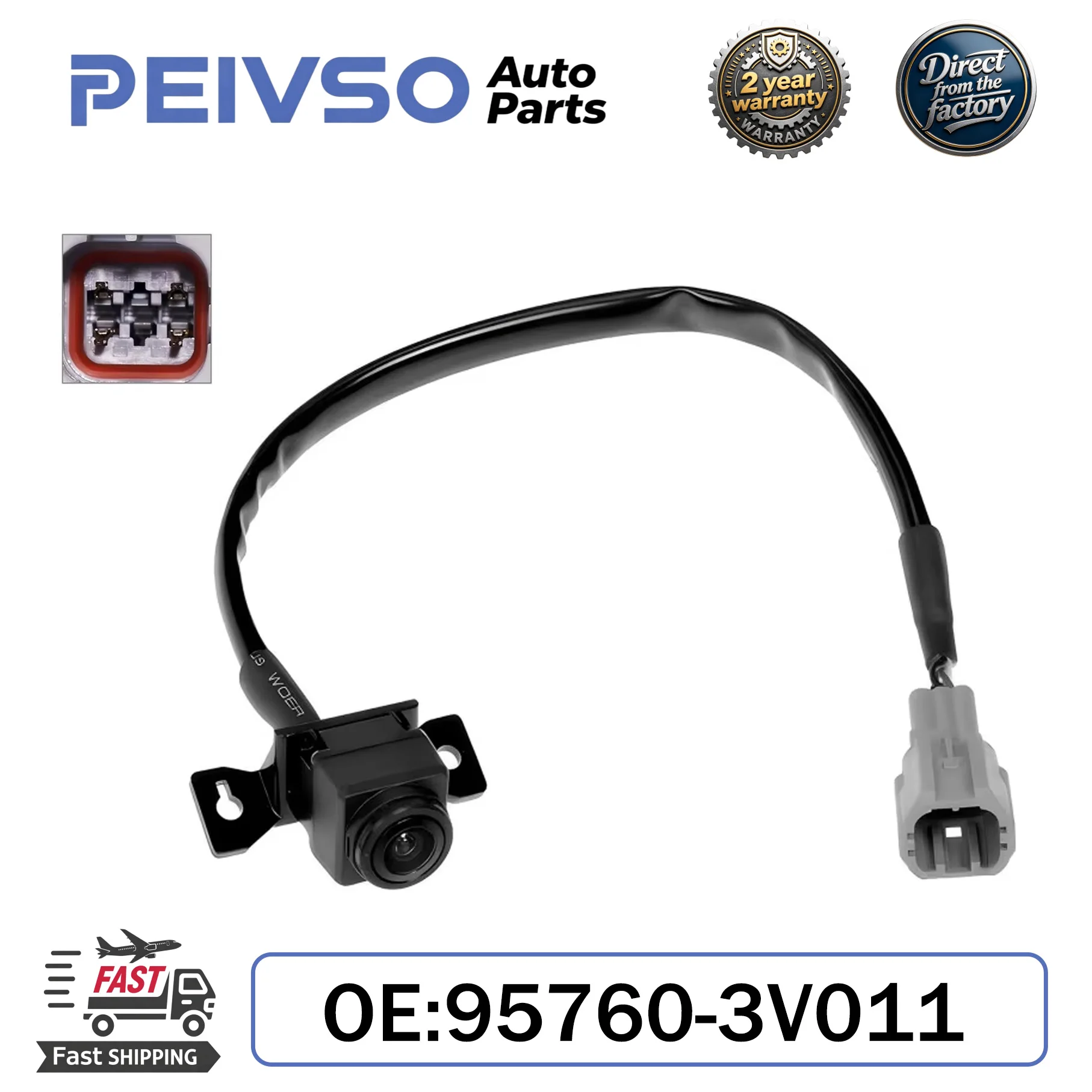 PEIVSO NEW 95760-3V010 New Rear View Camera Parking Camera For Hyundai Azera HG 2012-2013 Auto Parts 95760-3V011
