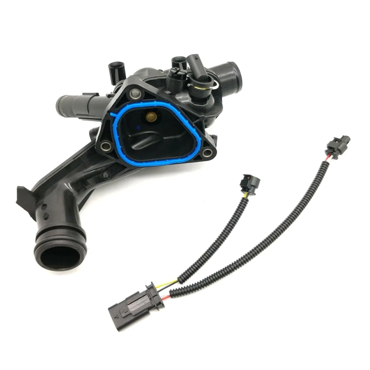 

11537647751 12518611289 1Set Engine Coolant Thermostat Assembly & Adapter Lead for Mini Cooper R56 R57 R58 Countryman