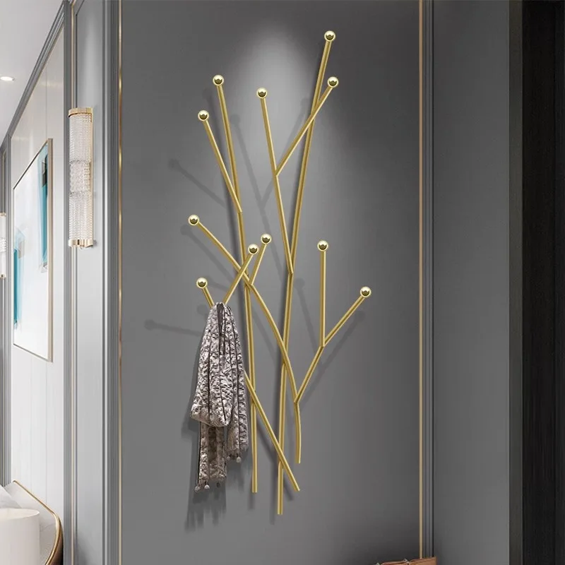 

Organizer Wall Coat Racks Garment Rail Bedroom Metal Display Corner Shelf Coat Racks Portable Modern Perchero Salon Furniture