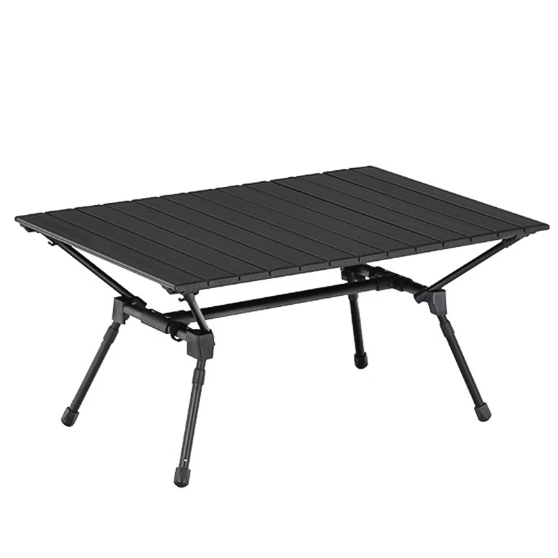 Camping Folding Table Portable Table Aluminum Alloy Folding Table Picnic Barbecue I-shaped Table Picnic BBQ Retractable Travel