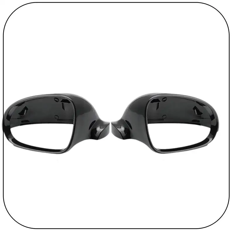 

ABNF!Car Rear View Mirror Cover Side Mirror Cap Housing For VW Golf 5 MK5 2003-2009