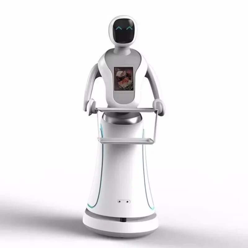 Smart Robot Food Delivery for Restaurant Restaurant Food Service Waiter Robots Humanoid AI Human Robotics
