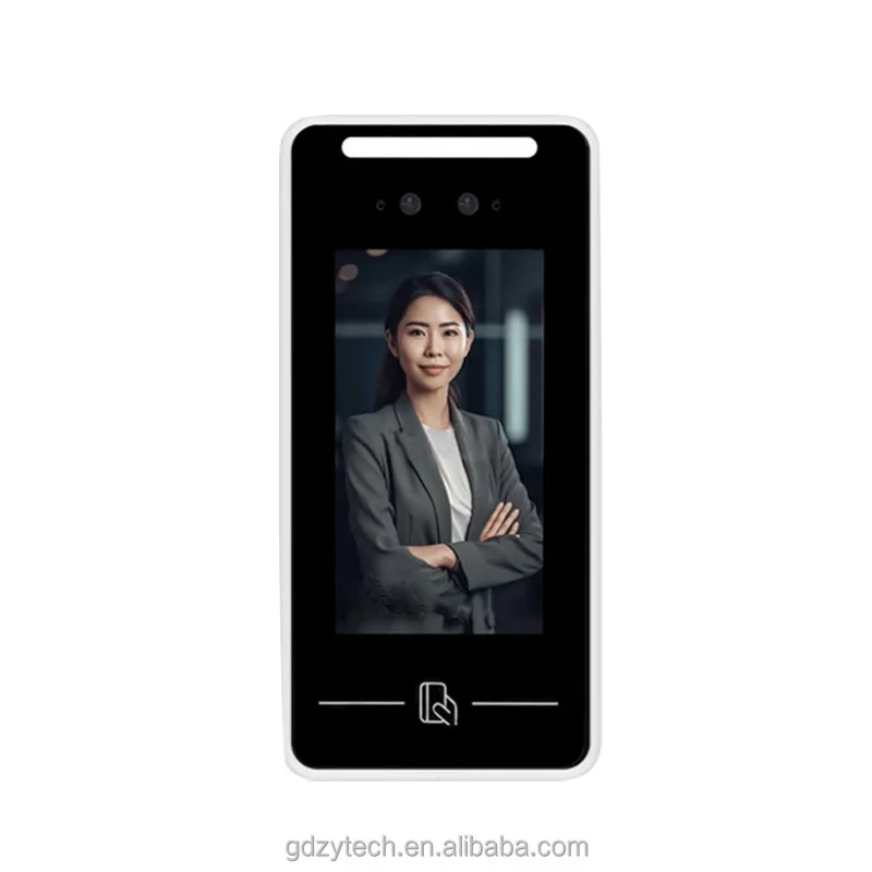 

Dynamic Face Access Control Time Attendance System WIFI Cloud 4G 5 Inch Face Recognition Biometric Machine