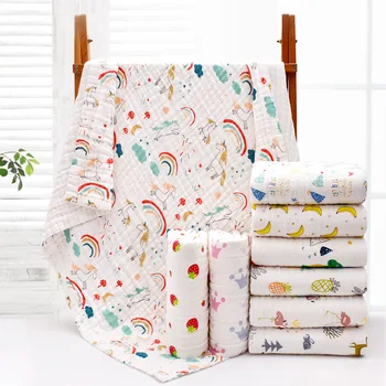 Four-Layer Gauze Washcloths