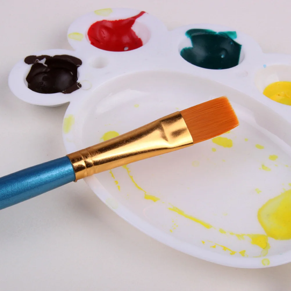 

Watercolor Oil Painting Brush Set 10 Sizes 5/8 8 6 4 5 3 2 2 1 2/0 Round Pointed Tip Art Brushes For Acrylic Painting