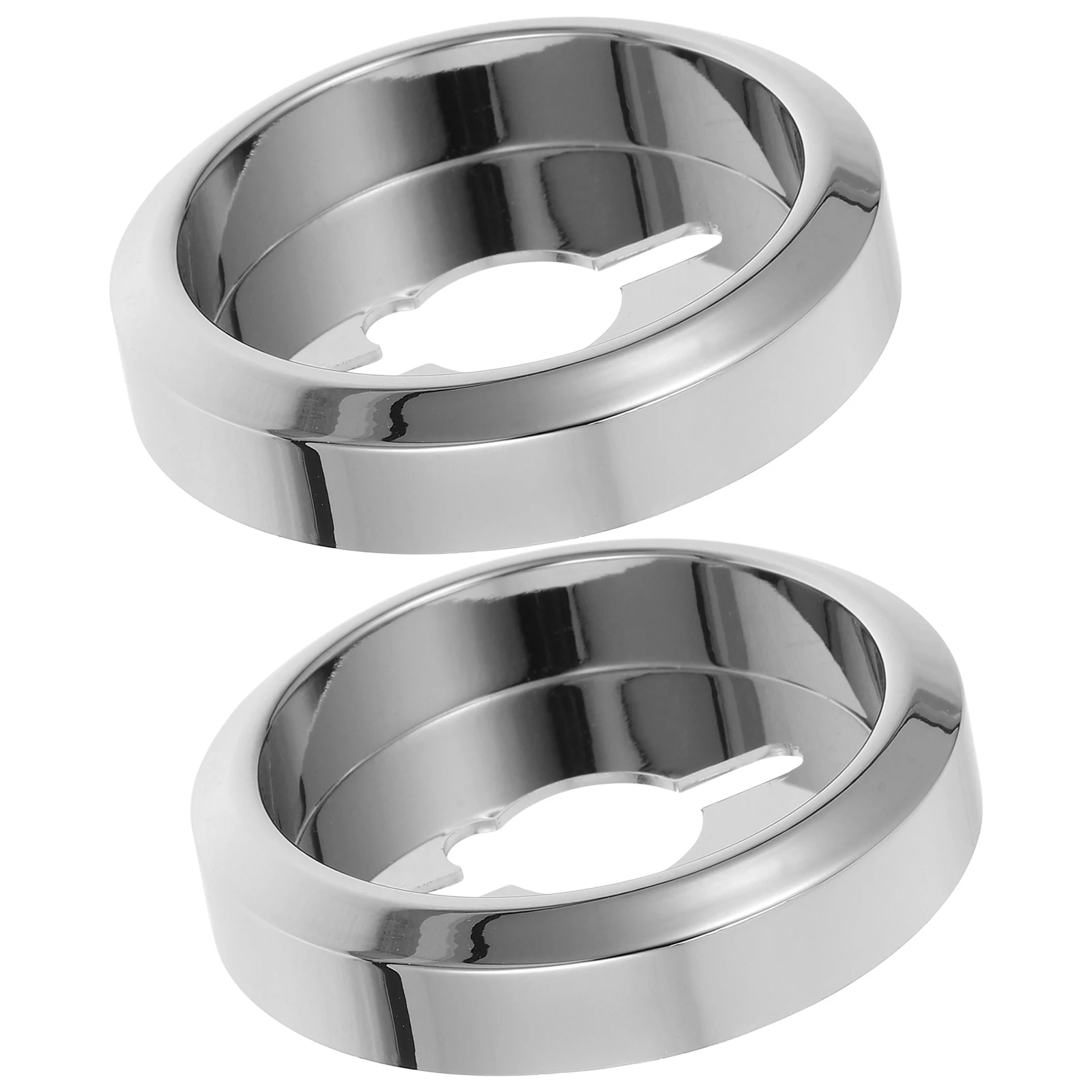 

2Pcs Gas Stove Knob Base Universal Rotating Plastic Replacement for Kitchen Cooktop Stove Oven Burner Cover Child Safety Knob