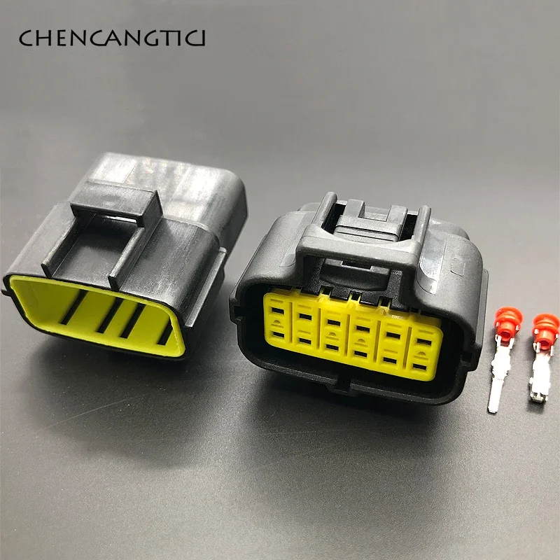 1 Set 1 2 3 4 6 8 10 12 16 Pin Denso 1.8mm Car Waterproof Connector Male Female Automotive Electrical Plug For Truck Socket