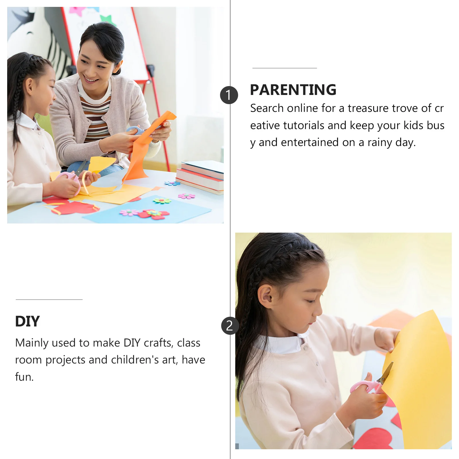 25Pcs Sketching Paper Roll Craft Rolls for DIY Art Projects Creative Play Painting Crafts At Home Or School