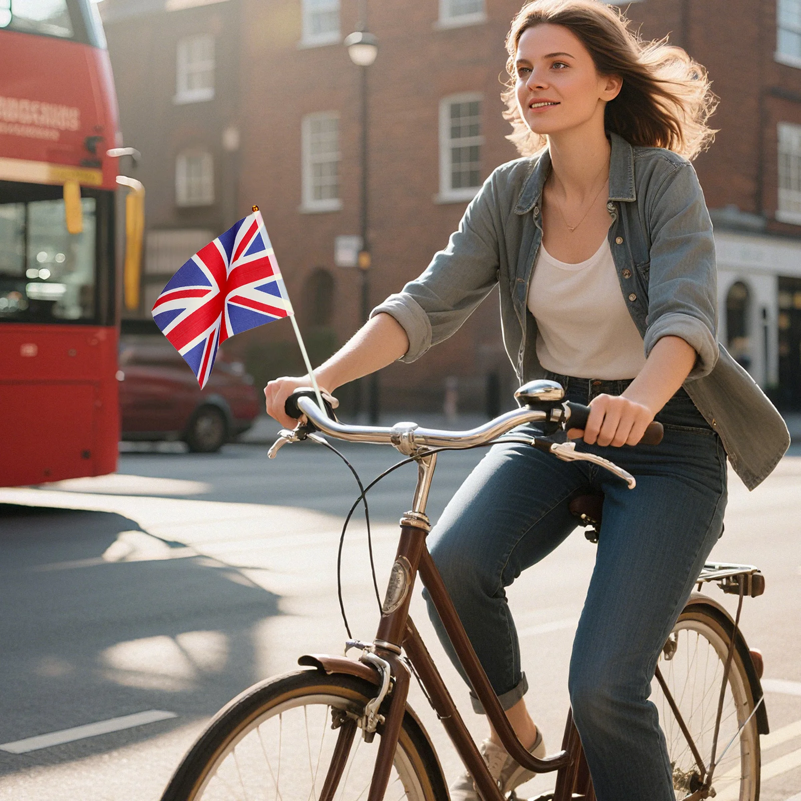 

50pcs Hand Waving Flag Uk Union Jack Mini Britain Flags For Royal Event Great Britain Celebration Decoration Waving Flag