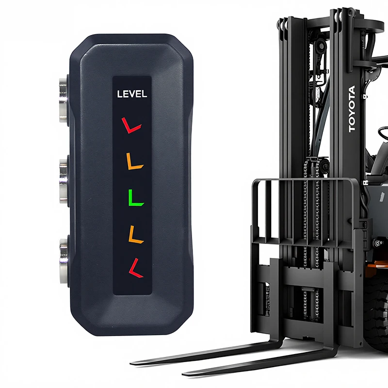 Warehouse Handling Productivity Tool for Reducing Load Damage and Improving Operator Accuracy Forklift Level Indicator