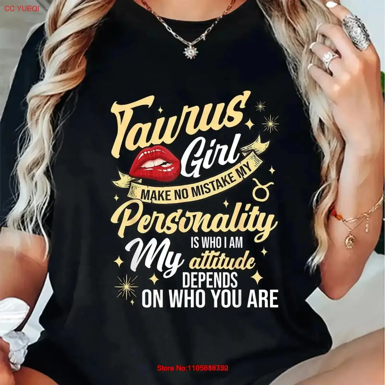 Camiseta de moda con estampado vintage lavado de horóscopo de Tauro, para chica, nacida en abril/mayo, con signo del zodíaco, transpirable