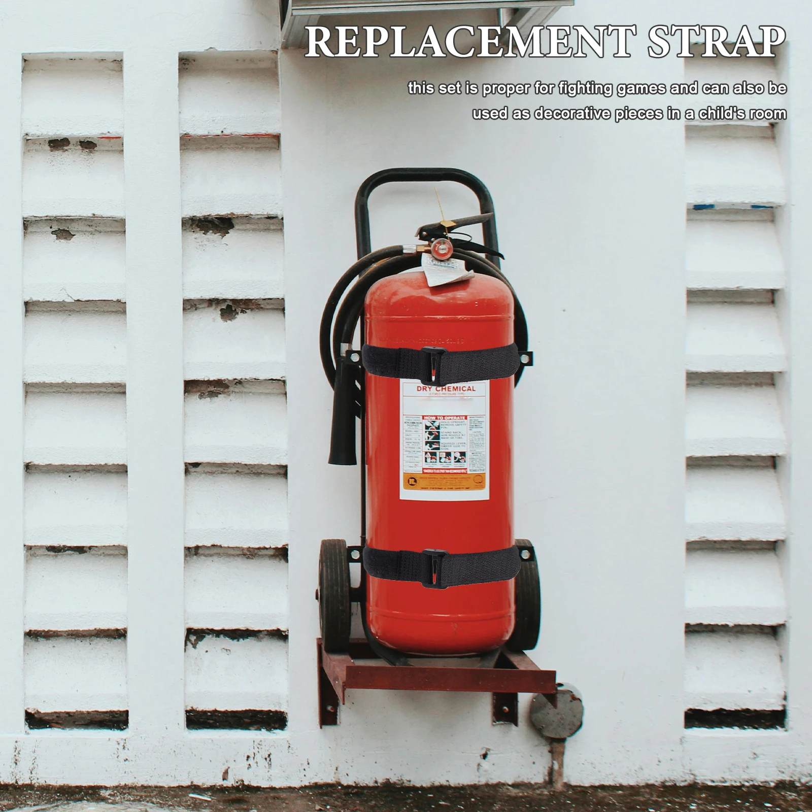 20pcs Fire Extinguisher Accessories Straps Mount Vehicle Fixing Band Hose Car Large Capacity Set Practical Solution