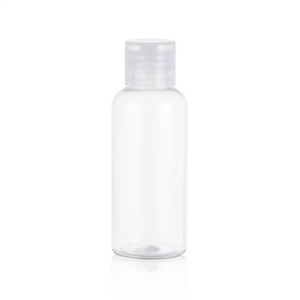 5-100ML Clear Plastic Shampoo Bottle Empty Container Bottle Lotion Jar Refillable