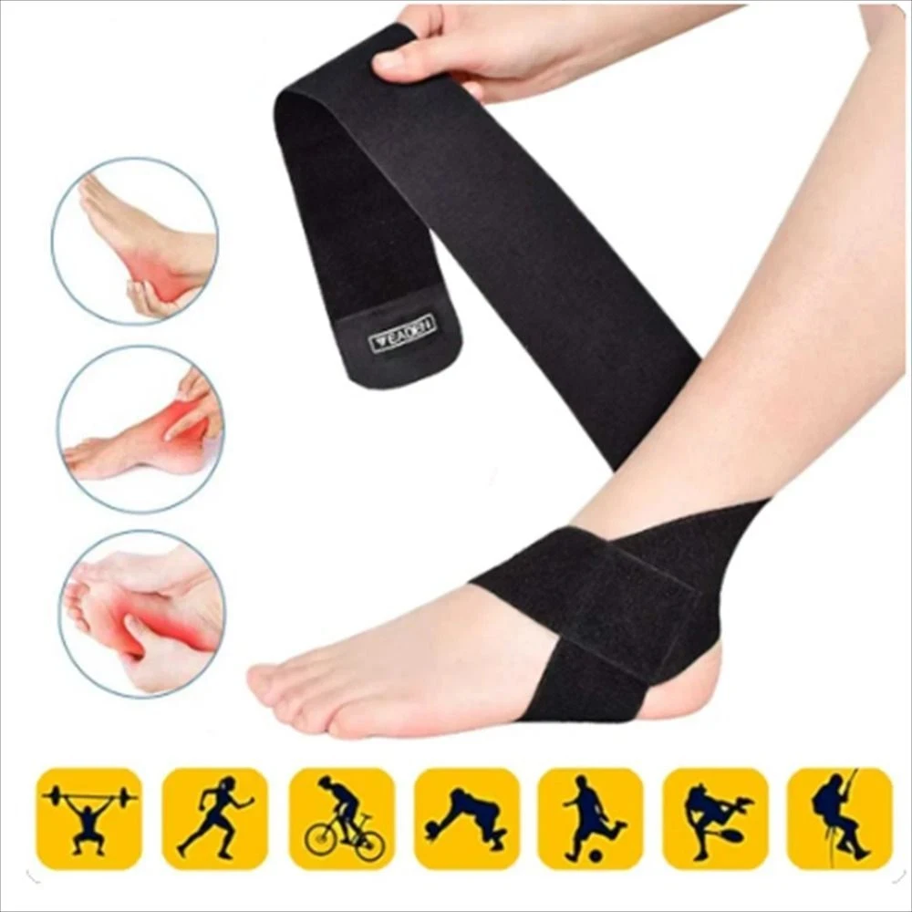 

Adjustable Sports Ankle Brace for Men and Women Premium Compression Foot Protector for Basketball Football Running Outdoor Sport