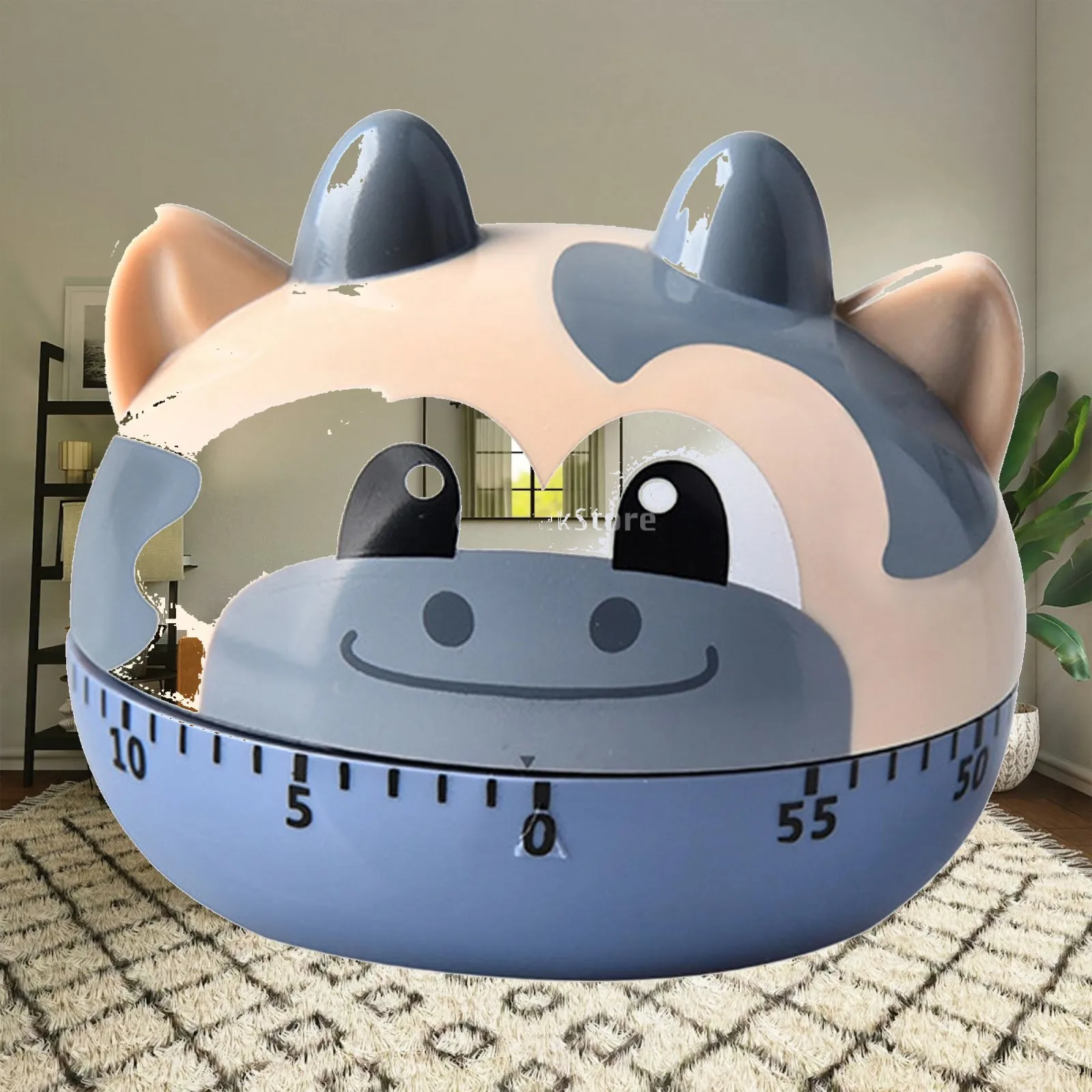 Kitchen Timer 60Minutes Animal Timer Digital Cooking Timer Alarm Clock for Kids Learning Baking Cooking Classroom Desktop Decor