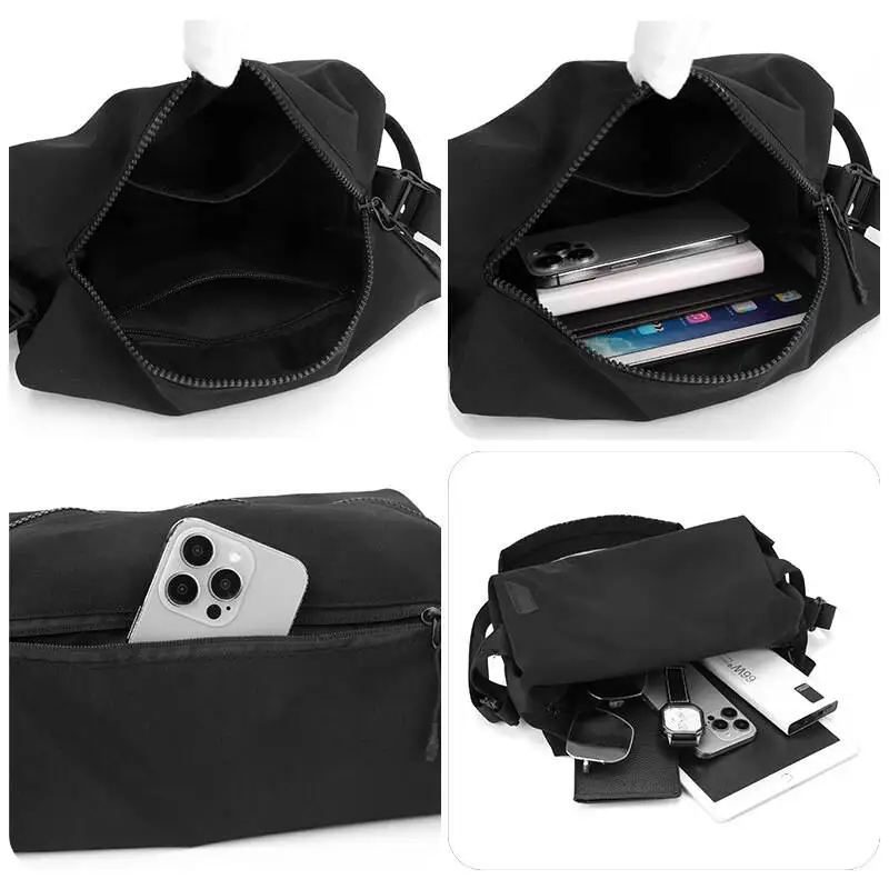 High Quality Men Shoulder Bag Women Bags Durable Nylon Travel Hobos Crossbody Bag For Men Couple Style Unisex Casual Handbag Bag