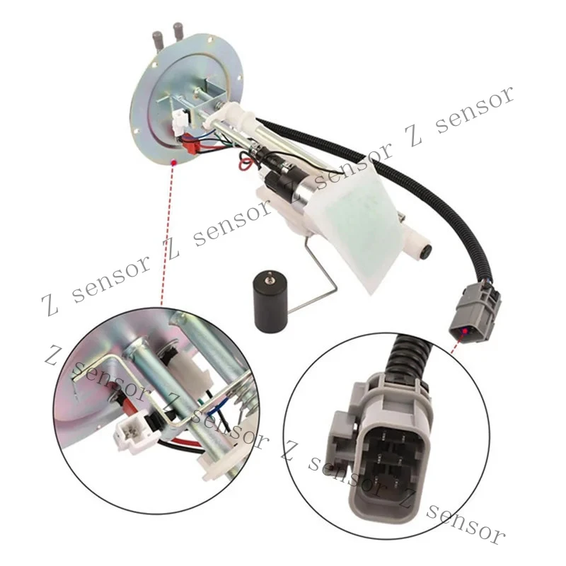 AAA+ 17040-3B000 Fuel Pump for Nissan D21 Pickup Tsuru 1 ( 6 Pin ) 17040-8B000