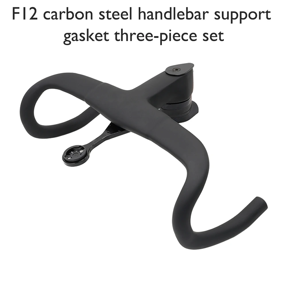 

Встроенный руль для шоссейного велосипеда из углеродного волокна с держателем для компьютера, Ultra 3K Aero, без логотипа, 400 мм, 420 мм, 440 мм x 80-120 мм