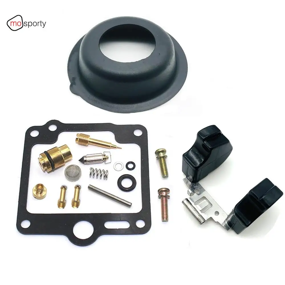 Motorcycle Carburetor Oil Cup Float Gasket Rubber Plunger Vacuum Diaphragm Repair Kit for Yamaha FJ1200 1988-1992 FJ 1200