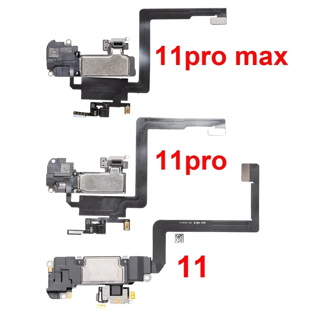 1Pcs Earpiece With Proximity Light Sensor Flex Cable For iPhone X XR XS MAX 11 12 Pro max Mini Ear Speaker Replacement Parts image 6