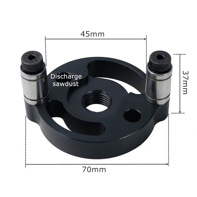 Verbesserte vertikale Dübelvorrichtung 3-10mm Holzbearbeitungs-Lochstanze Selbstzentrierende Bohrführung für DIY-Möbelverbindungen T – Detail 9