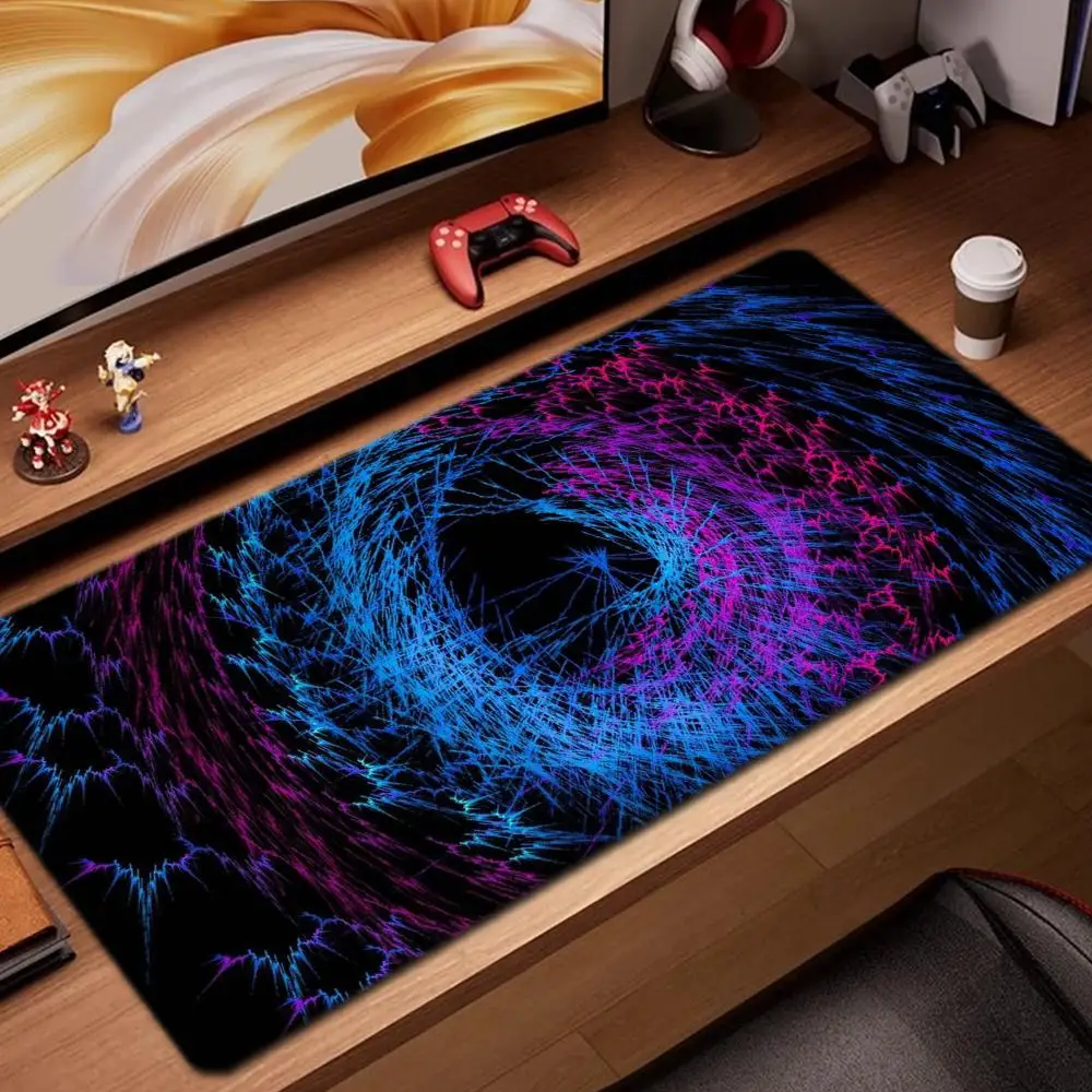 

Artistic vortex Mouse Pad Game Accessories keyboard pad XXL large locking edge 900X400 mm table mat Gaming mousepad