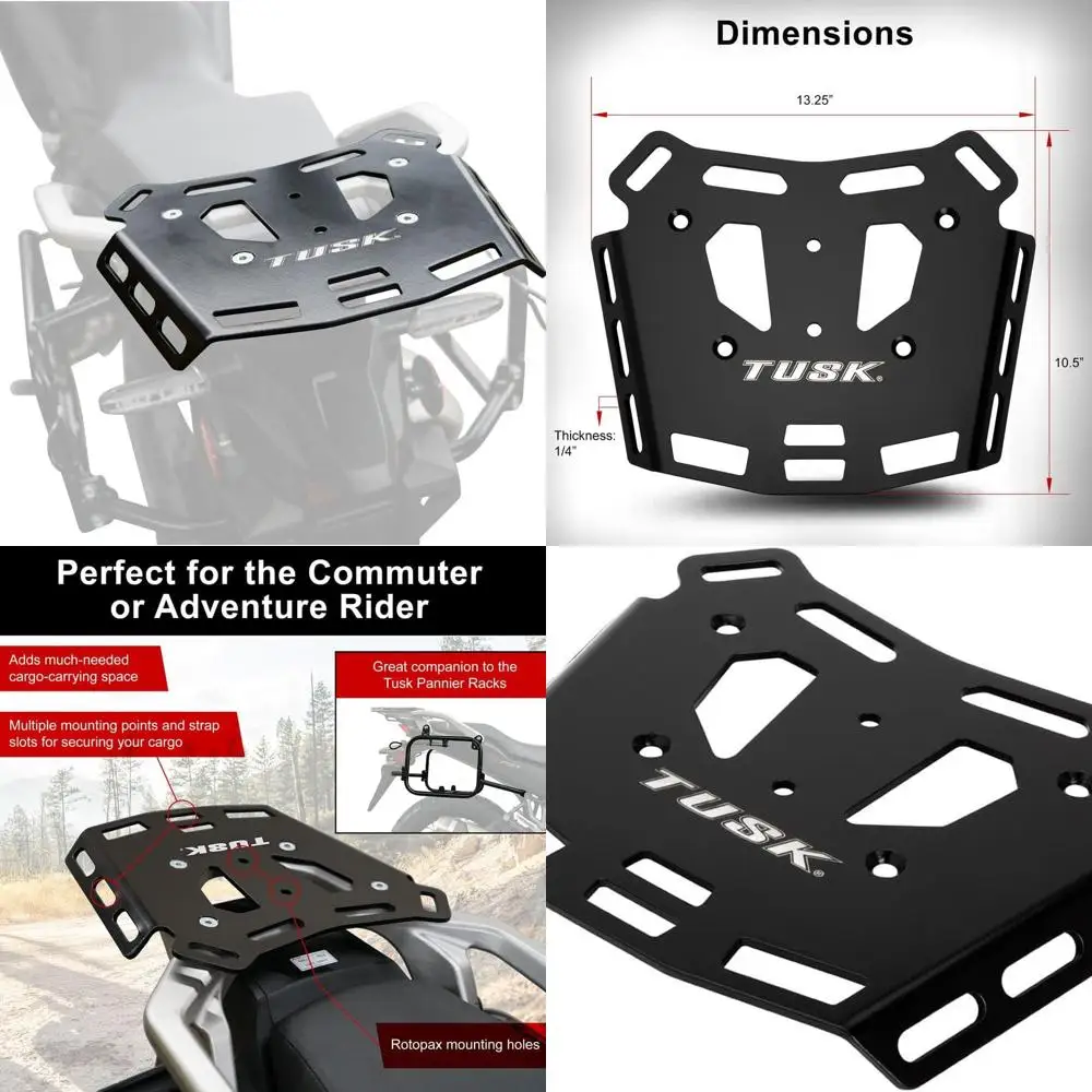

Задний багажник с верхней стойкой, совместимый с Honda Transalp XL750 2024-2025