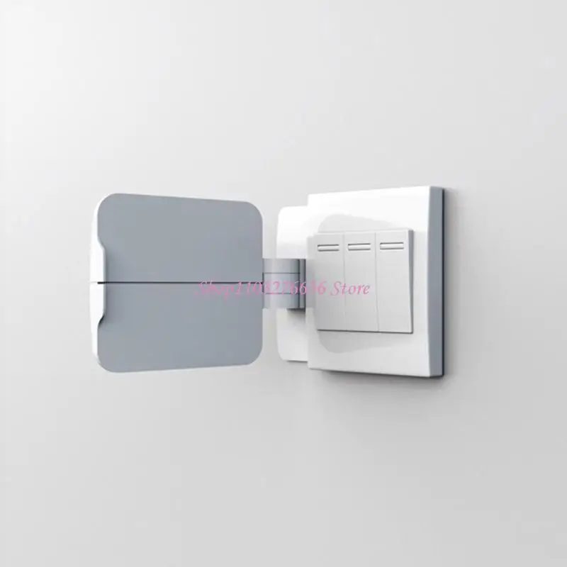 R6FD Baby Safety Outlet Cover Box Socket Switches Panel Protective Cover Childproof