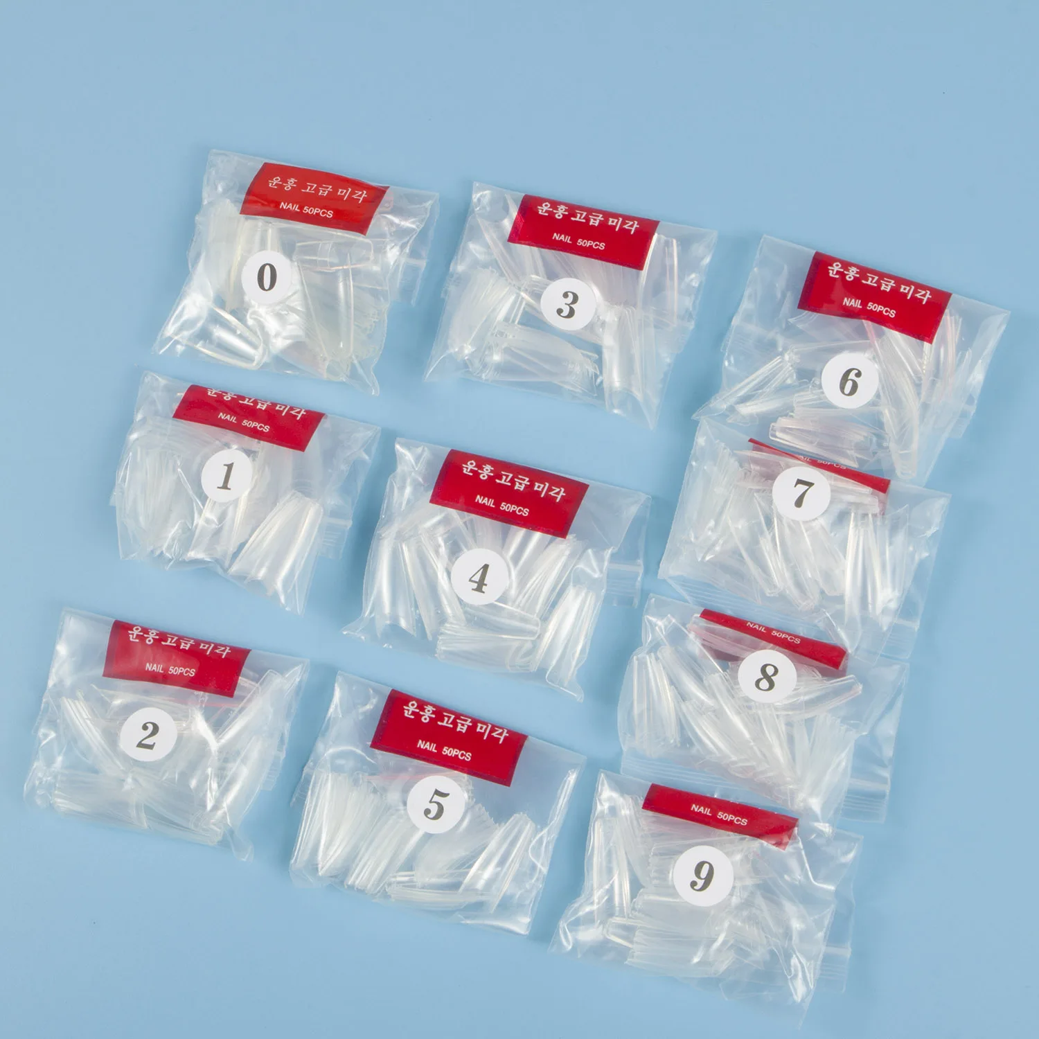 راقصة الباليه 100 قطعة نفس الحجم نصف غطاء الأظافر كاذبة حجم محدد أطراف أظافر وهمية حجم 4 5 6 7 8 9 أطراف أظافر حجم معين الأظافر #5