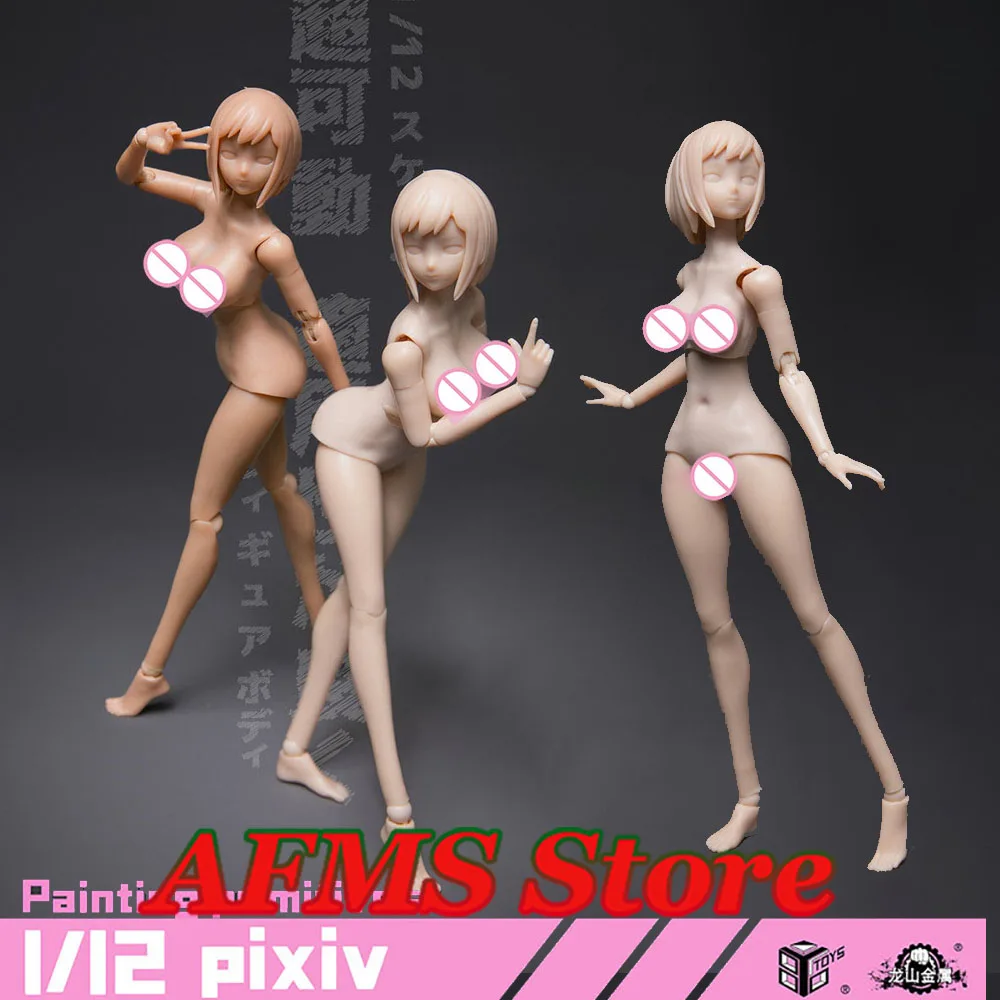 86TOYS T86-ST05 06 1/12 مقياس تحصيل الشكل الجسم لطيف أنيمي المحمول دعوى فتاة 6 بوصة سوبر مرنة المشتركة عمل نموذج لجسم #2