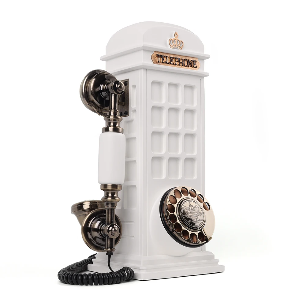 Cheeta Factory Sale Telefonzelle Retro Vintage Audio Gästebuch Telefon Dekoration für die Vermietung Hochzeit verwenden