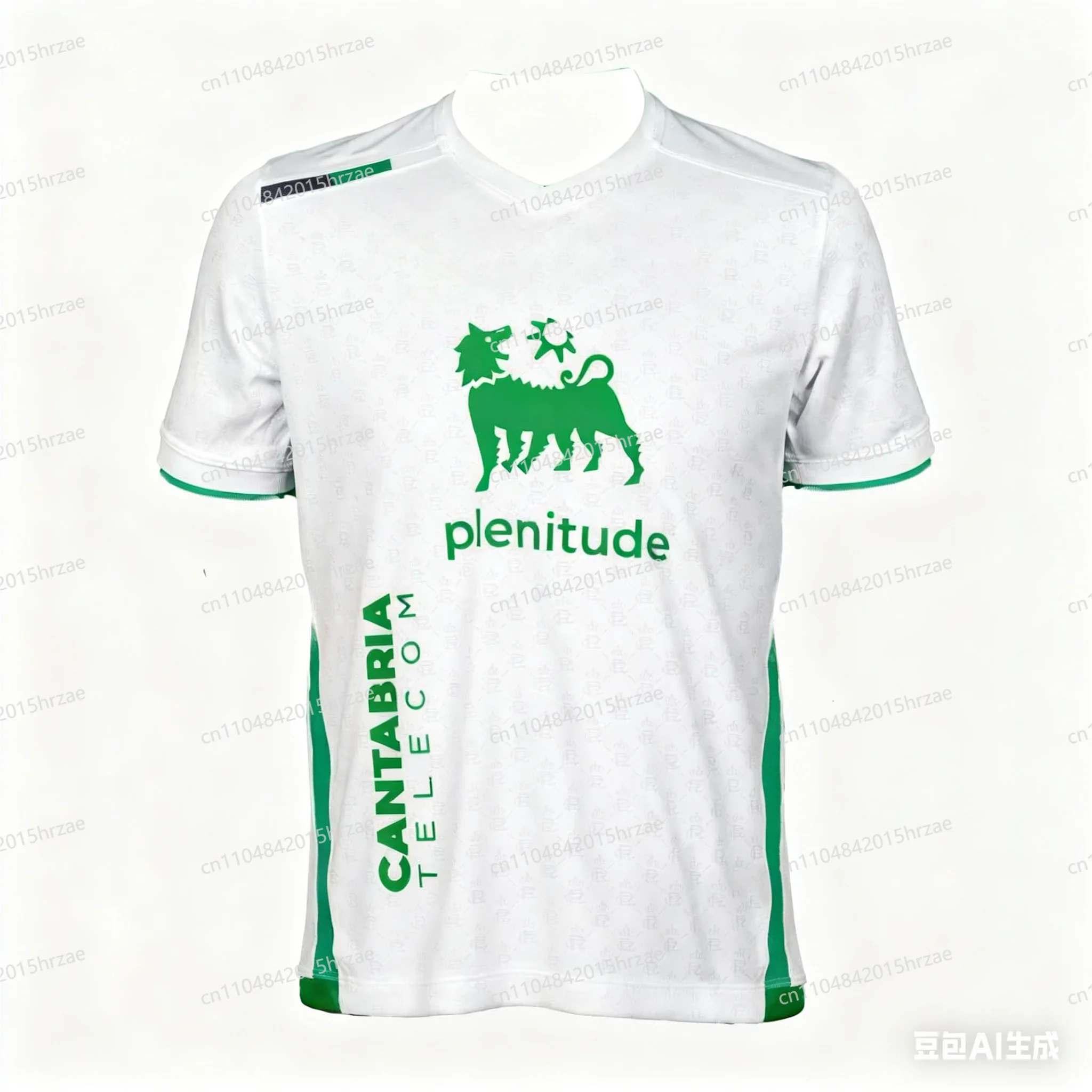 قمصان The Hot New، زي فريق Racing De Santander، قمصان مطبوعة ثلاثية الأبعاد، قمصان رياضية للأطفال للجنسين، قمصان رياضية خارجية #2