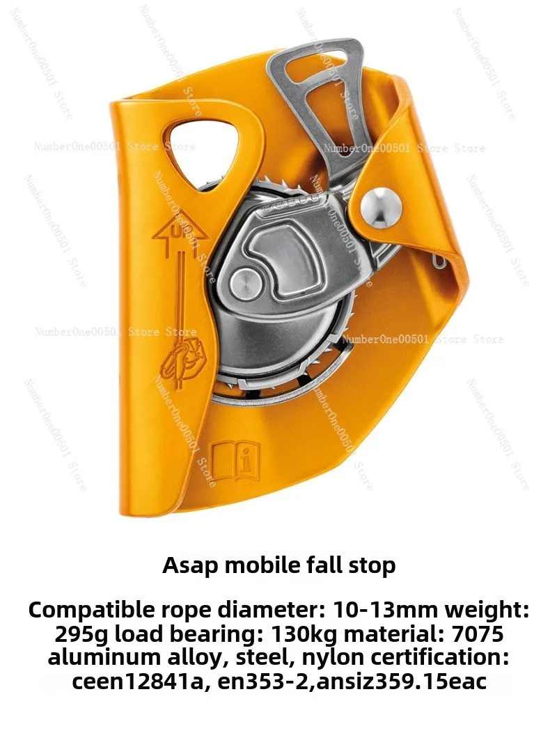 ASAP LOCK with locking function mobile anti fall device B071BA00 rope rescue backup